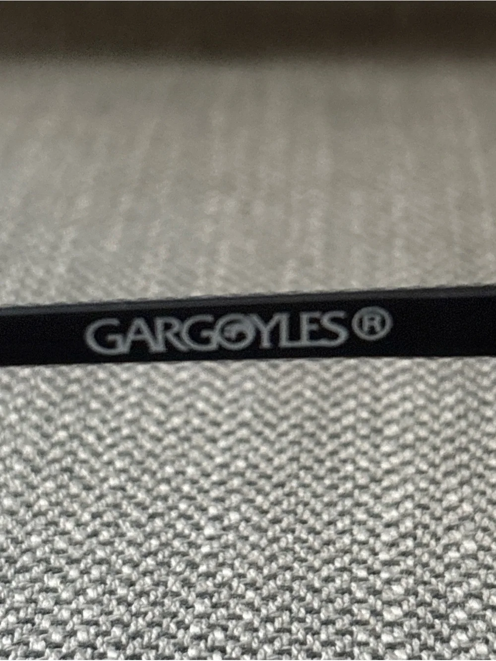 Vintage Authentic Gargoyles Sunglasses Black/Gold RARE